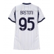 Inter Milan Alessandro Bastoni #95 Replike Gostujuci Dres za Ženska 2026-27 Kratak Rukav